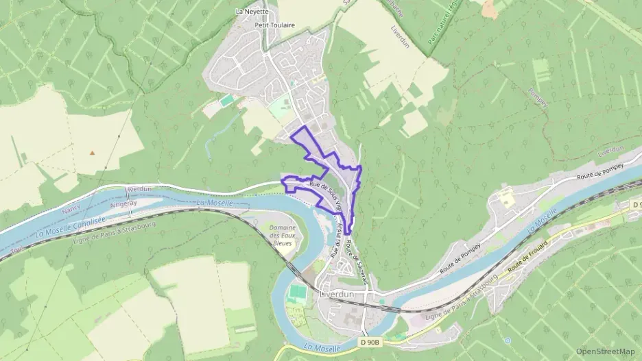 Maison 89 m² quatre pièces à vendre à Liverdun