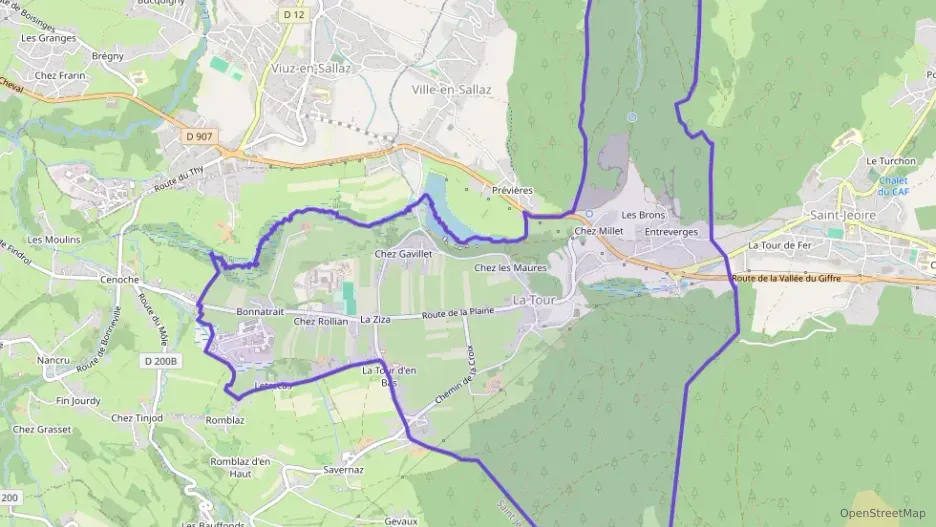 Maison 107 m² quatre pièces à vendre à La Tour