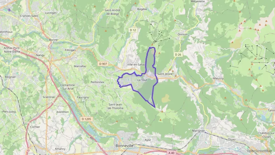 Maison 107 m² quatre pièces à vendre à La Tour