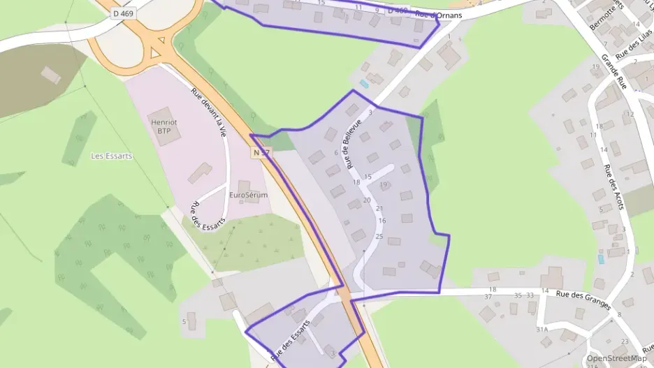 Maison 75 m² trois pièces à vendre à Étalans