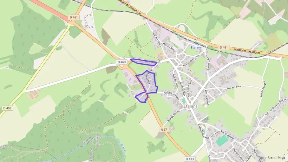 Maison 75 m² trois pièces à vendre à Étalans