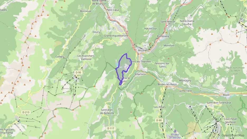 Maison 40 m² deux pieces à vendre à Salins-Fontaine