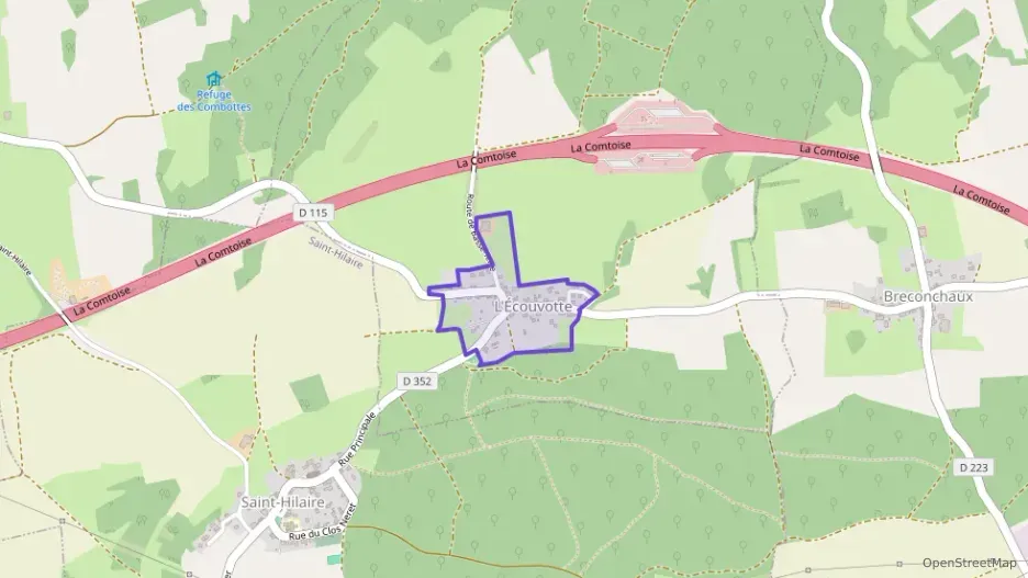 Maison 120 m² quatre pièces à vendre à L`Écouvotte Maison 120 m² quatre pièces à vendre à L`Écouvotte