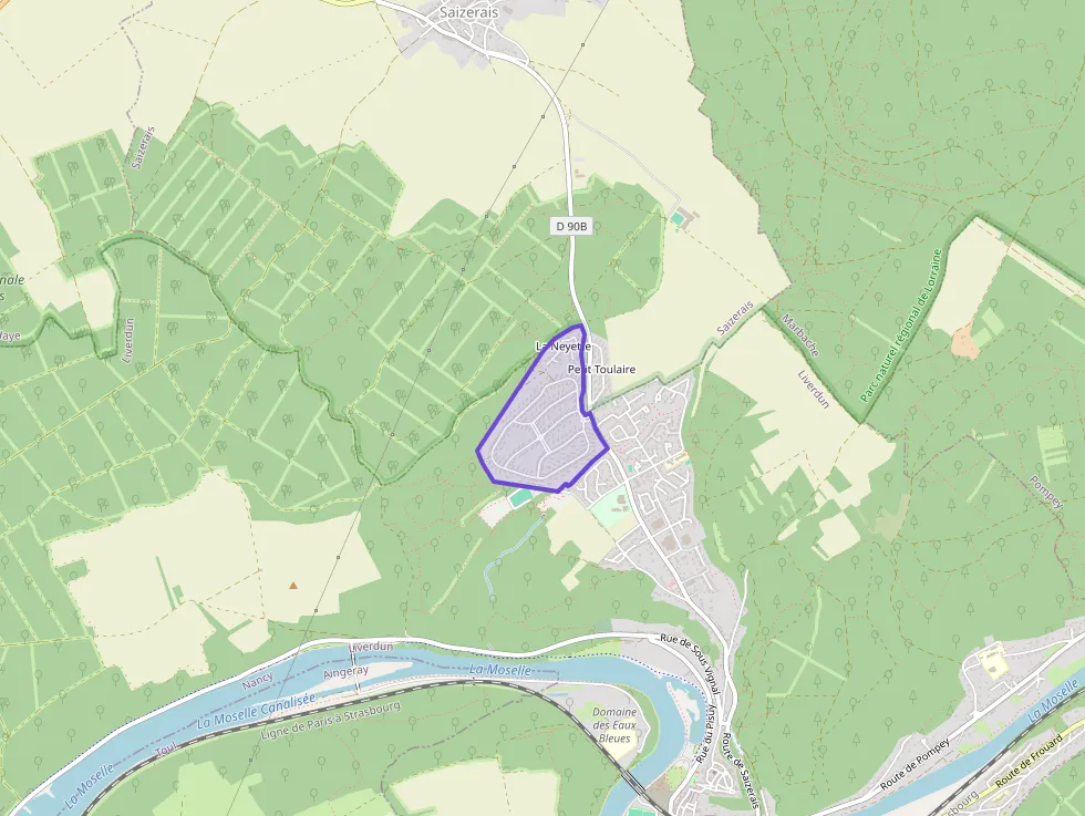 Maison 108 m² quatre pièces à vendre à Liverdun