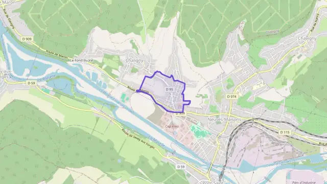 Maison 58 m² trois pièces à vendre à Chaligny