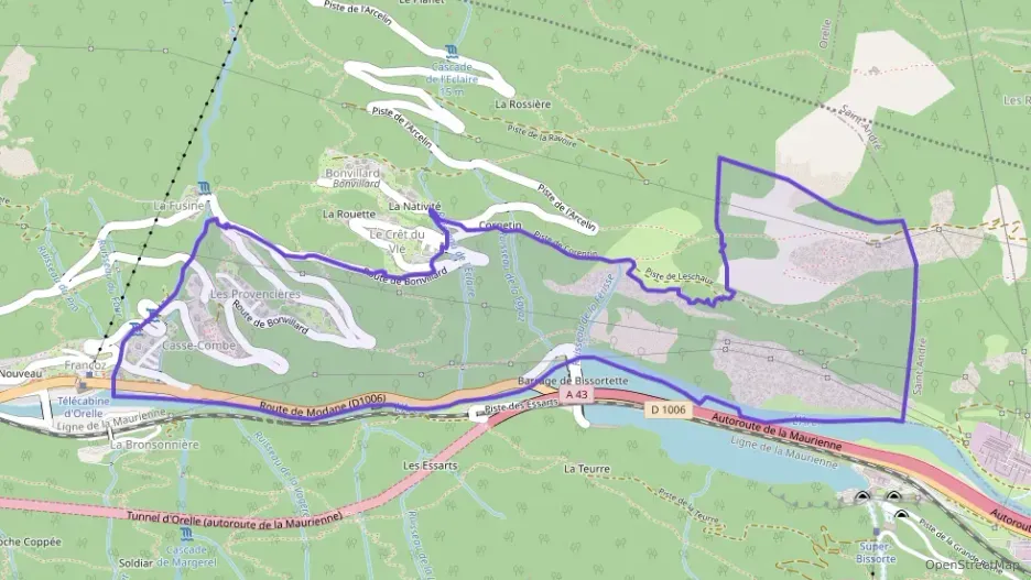 Maison 74 m² trois pièces à vendre à Orelle Maison 74 m² trois pièces à vendre à Orelle