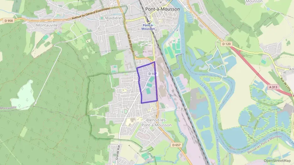 Maison 55 m² deux pieces à vendre à Blénod-lès-Pont-à-Mousson
