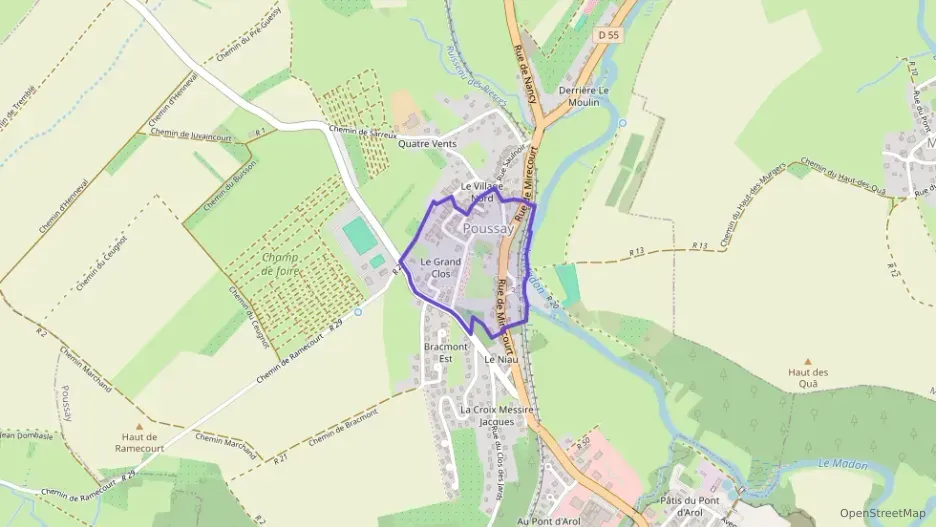 Maison 70 m² trois pièces à vendre à Poussay