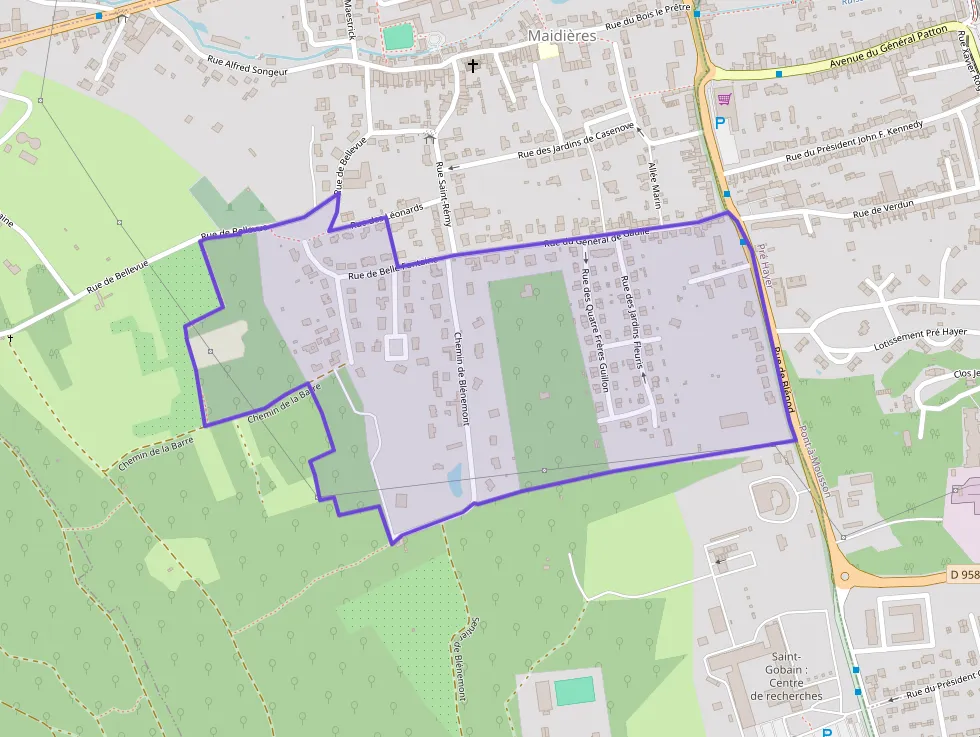 Maison 67 m² quatre pièces à vendre à Maidières