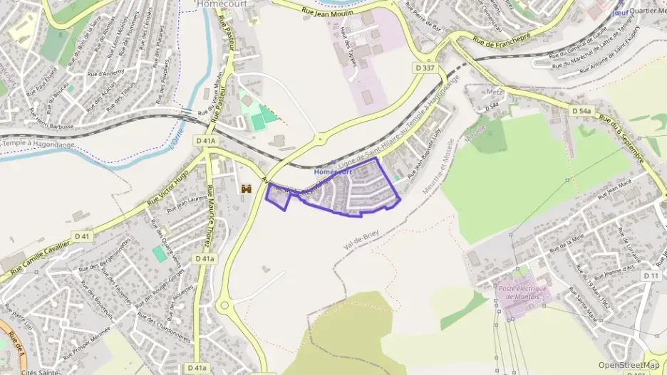 Maison 60 m² trois pièces à vendre à Homécourt