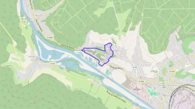 Maison 66 m² quatre pièces à vendre à Chaligny