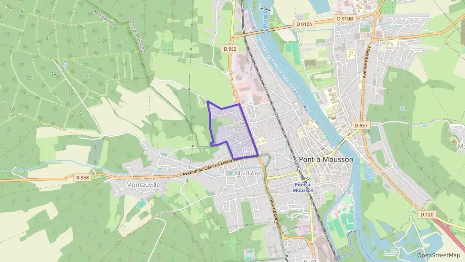 Maison 67 m² quatre pièces à vendre à Pont-à-Mousson