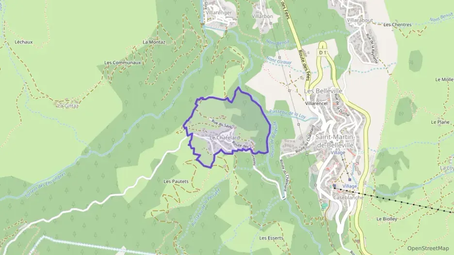 Maison 105 m² quatre pièces à vendre à Les Belleville Maison 105 m² quatre pièces à vendre à Les Belleville