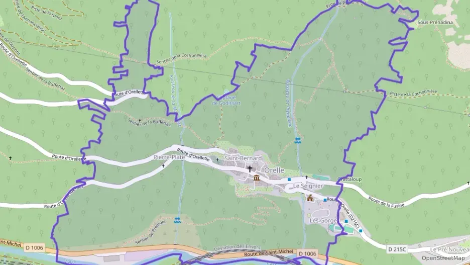 Maison 75 m² quatre pièces à vendre à Orelle