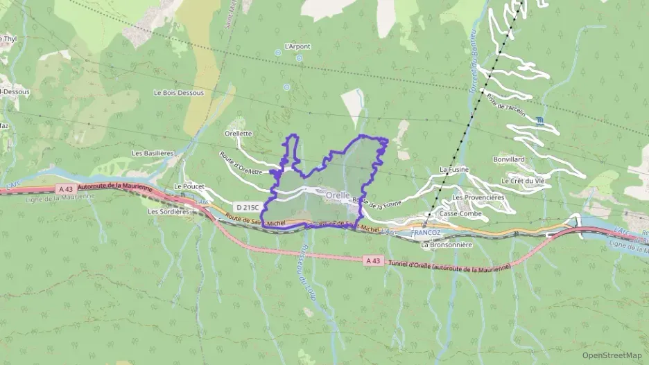 Maison 75 m² quatre pièces à vendre à Orelle