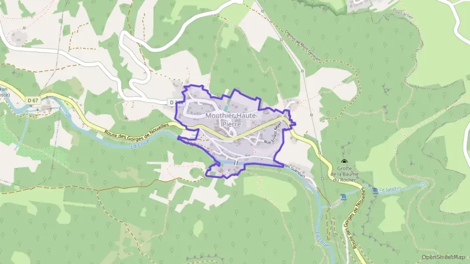 Maison 86 m² quatre pièces à vendre à Mouthier-Haute-Pierre