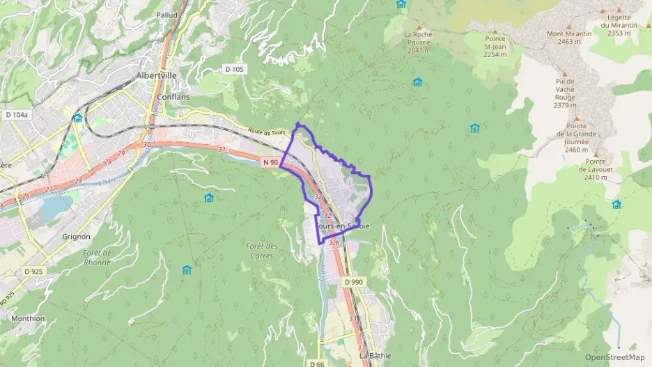 Maison 108 m² cinq pièces à vendre à Tours-en-Savoie