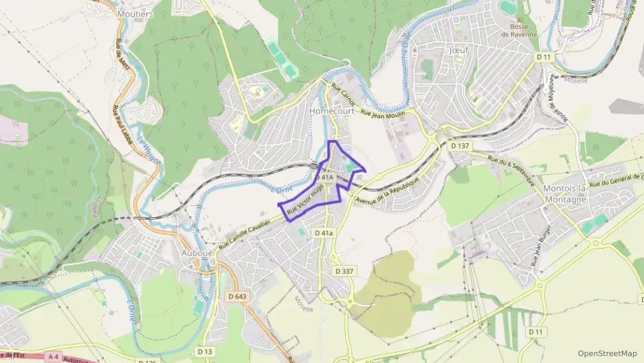 Maison 67 m² quatre pièces à vendre à Homécourt Maison 67 m² quatre pièces à vendre à Homécourt