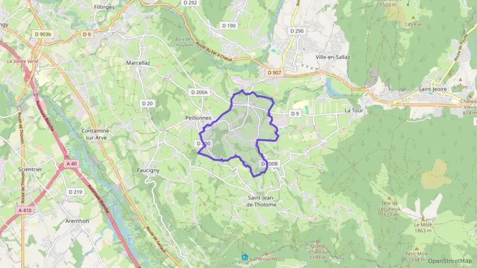 Maison 83 m² quatre pièces à vendre à Peillonnex