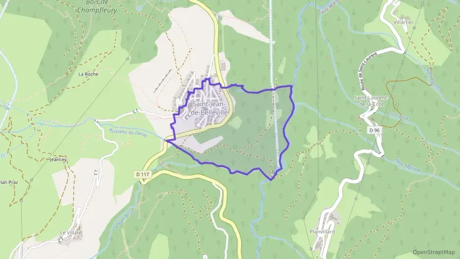 Maison 74 m² trois pièces à vendre à Les Belleville Maison 74 m² trois pièces à vendre à Les Belleville