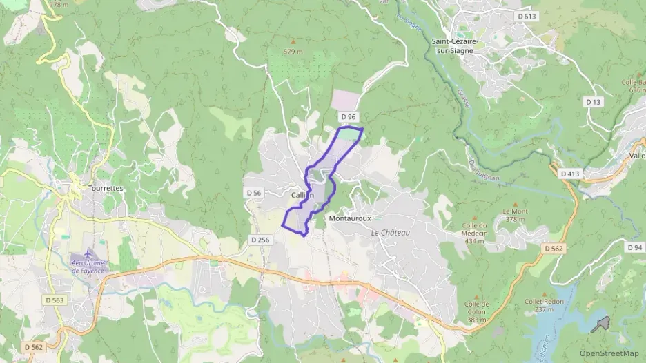 Maison 128 m² quatre pièces à vendre à Callian