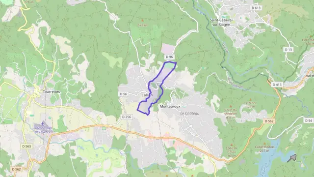 Maison 128 m² quatre pièces à vendre à Callian