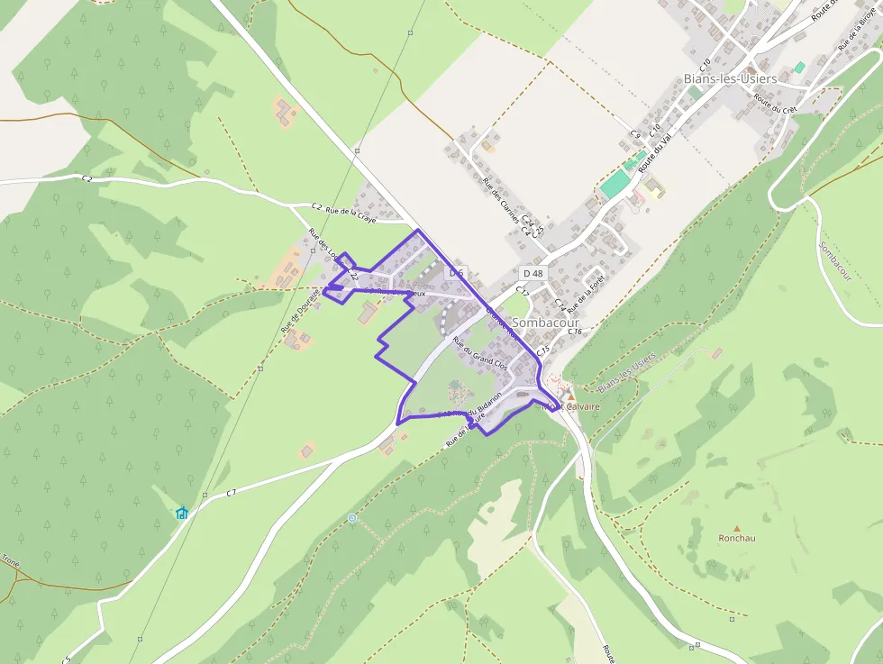 Maison 90 m² quatre pièces à vendre à Sombacour