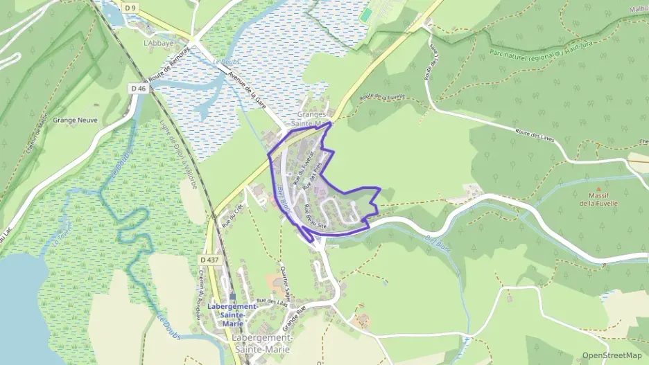 Maison 100 m² cinq pièces à vendre à Labergement-Sainte-Marie