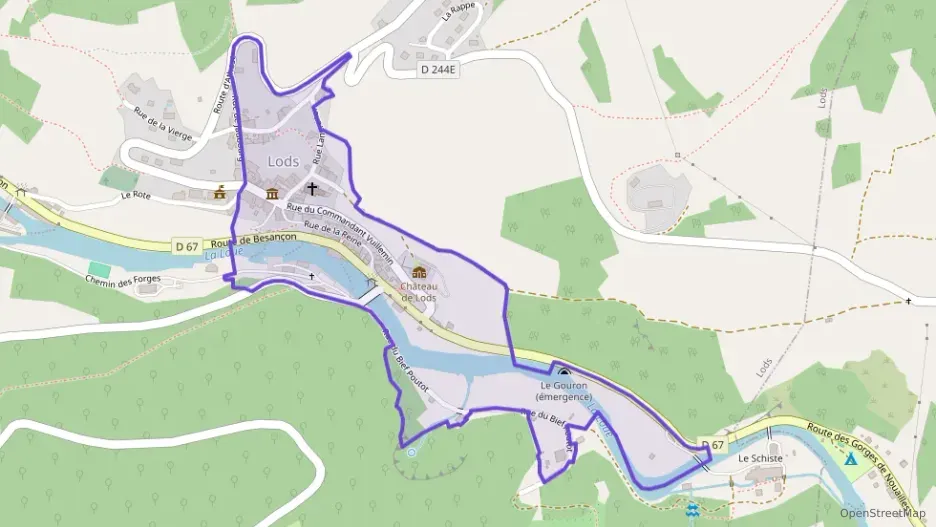 Maison 44 m² deux pieces à vendre à Lods Maison 44 m² deux pieces à vendre à Lods