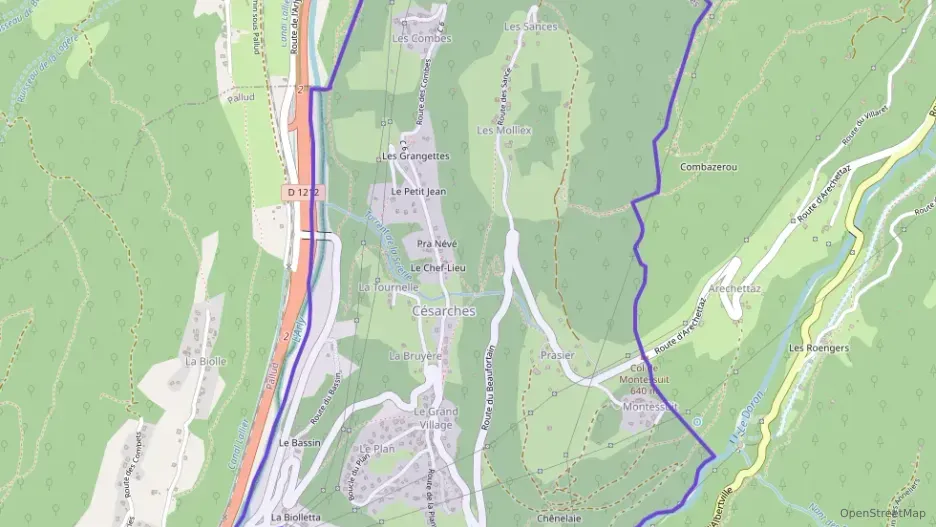 Maison 100 m² trois pièces à vendre à Césarches Maison 100 m² trois pièces à vendre à Césarches