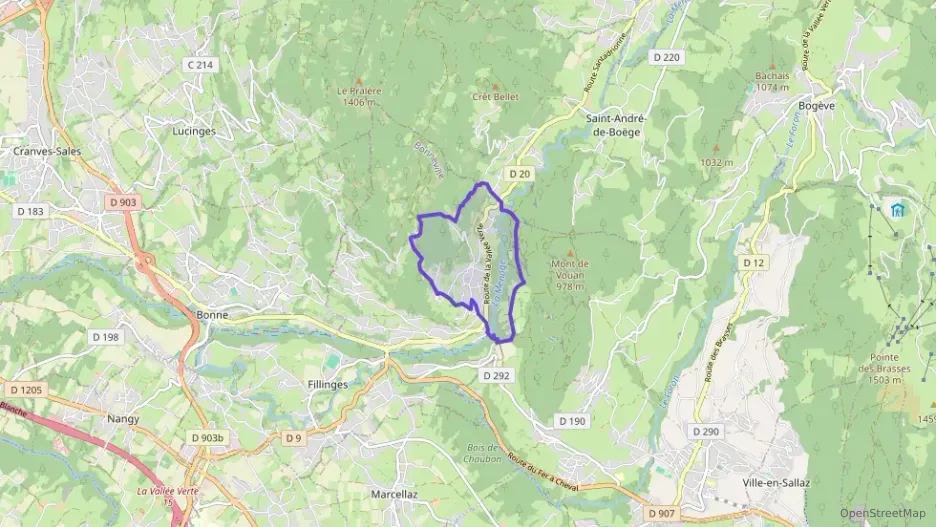 Maison 95 m² quatre pièces à vendre à Fillinges