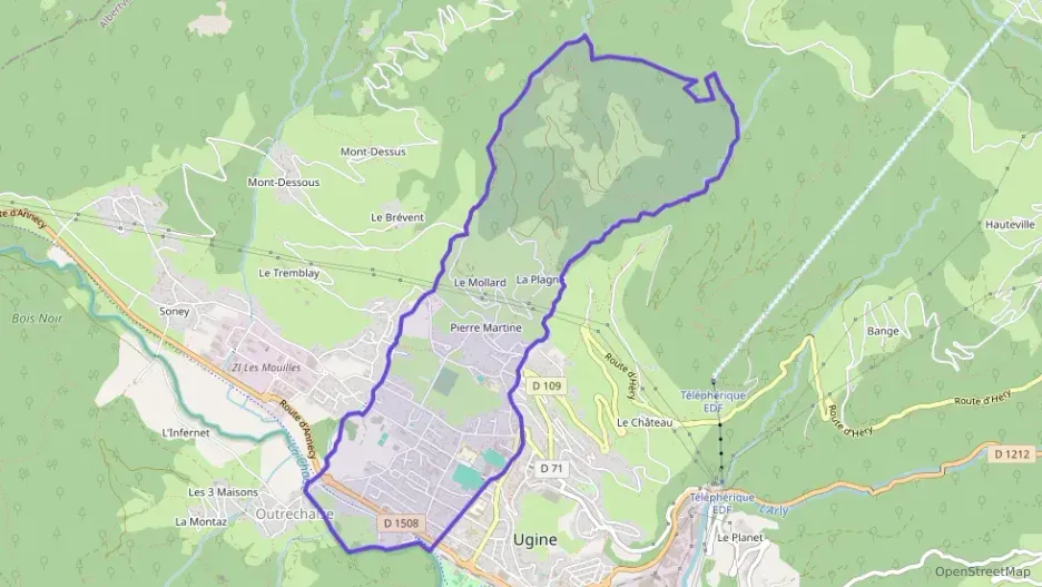 Maison 132 m² sept pièces à vendre à Ugine