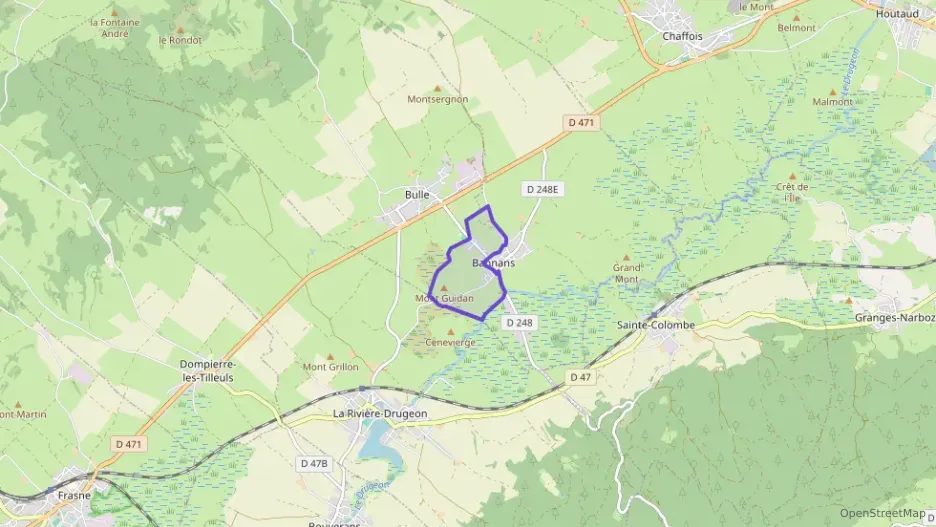 Maison 119 m² cinq pièces à vendre à Bannans