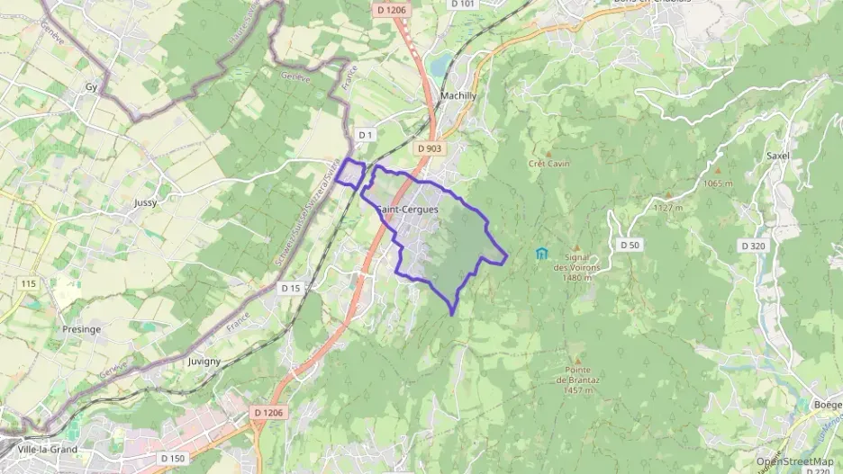 Maison 114 m² quatre pièces à vendre à Saint-Cergues Maison 114 m² quatre pièces à vendre à Saint-Cergues