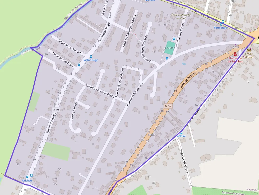 Maison 60 m² trois pièces à vendre à Échenoz-la-Méline