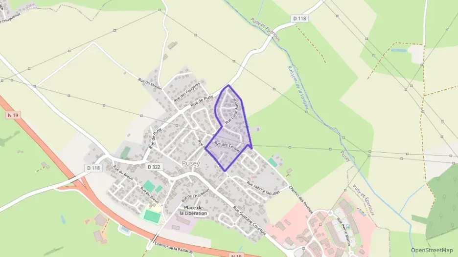 Maison 117 m² quatre pièces à vendre à Pusey
