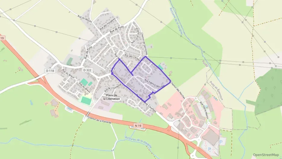 Maison 93 m² quatre pièces à vendre à Pusey