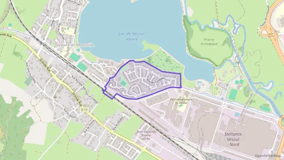 Maison 74 m² quatre pièces à vendre à Vaivre-et-Montoille