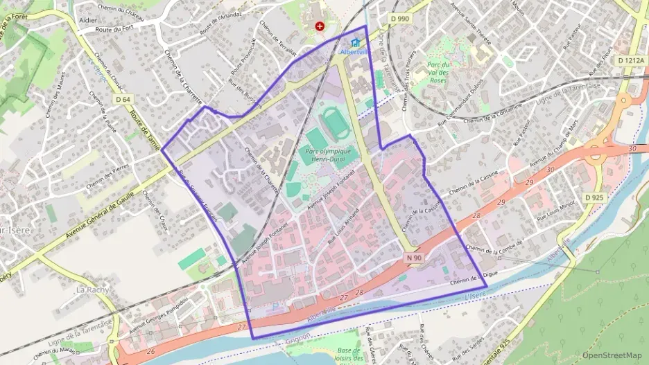 Maison 90 m² quatre pièces à vendre à Albertville