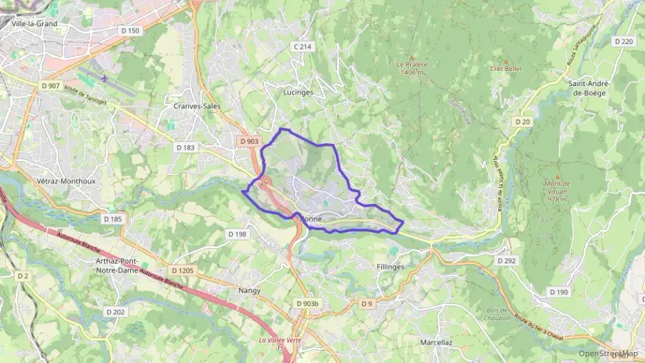 Maison 125 m² cinq pièces à vendre à Bonne Maison 125 m² cinq pièces à vendre à Bonne