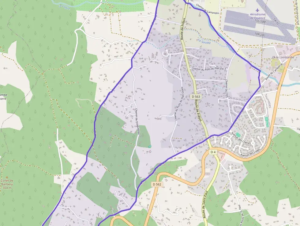 Maison 92 m² quatre pièces à vendre à Fayence