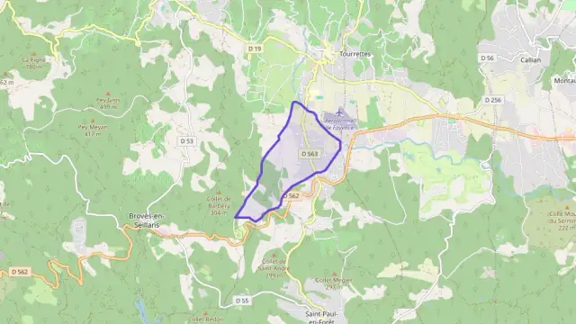 Maison 92 m² quatre pièces à vendre à Fayence