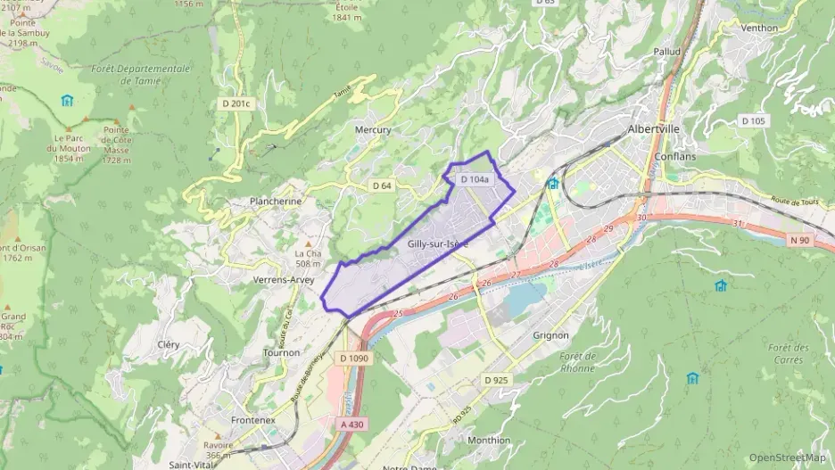 Maison 97 m² cinq pièces à vendre à Gilly-sur-Isère Maison 97 m² cinq pièces à vendre à Gilly-sur-Isère