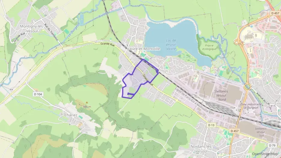 Maison 80 m² trois pièces à vendre à Vaivre-et-Montoille