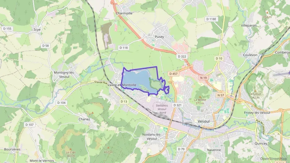 Maison 109 m² quatre pièces à vendre à Vaivre-et-Montoille Maison 109 m² quatre pièces à vendre à Vaivre-et-Montoille