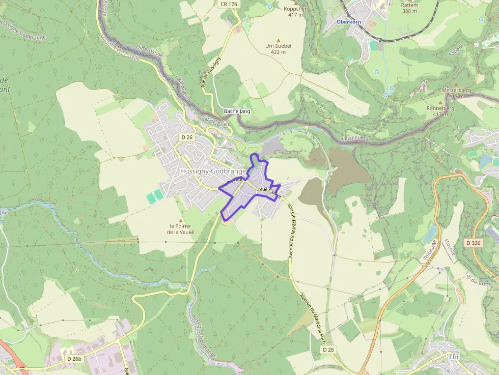 Maison 132 m² 5 pièces à vendre à Hussigny-Godbrange