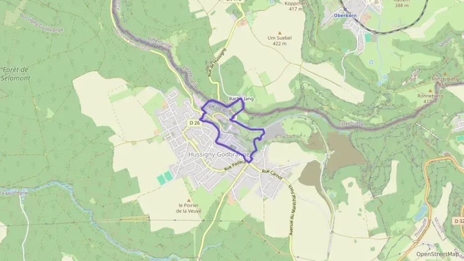 Maison 58 m² trois pièces à vendre à Hussigny-Godbrange