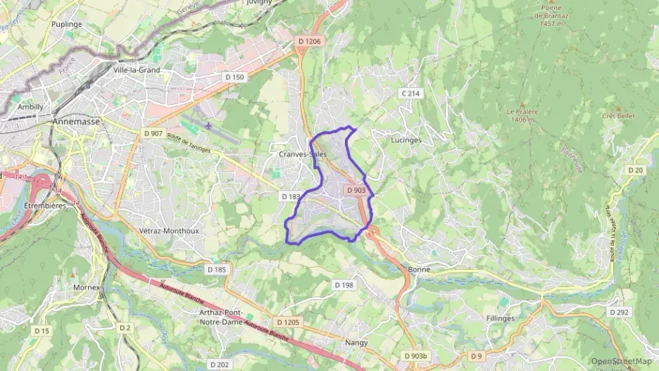 Maison 90 m² quatre pièces à vendre à Cranves-Sales
