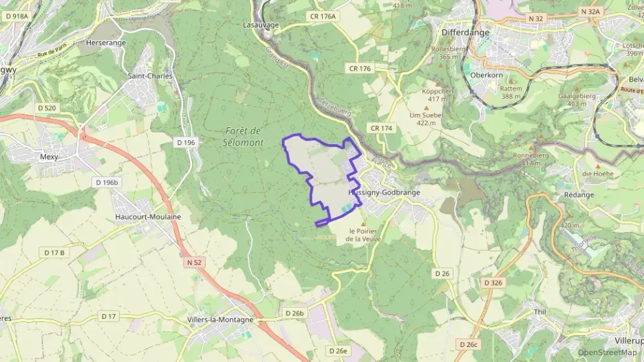 Maison 78 m² trois pièces à vendre à Hussigny-Godbrange