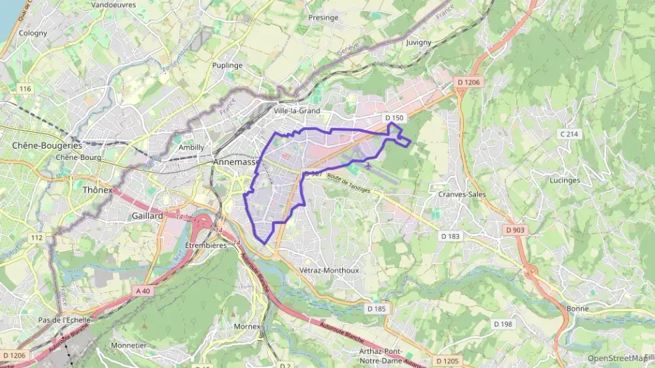 Maison 80 m² quatre pièces à vendre à Annemasse